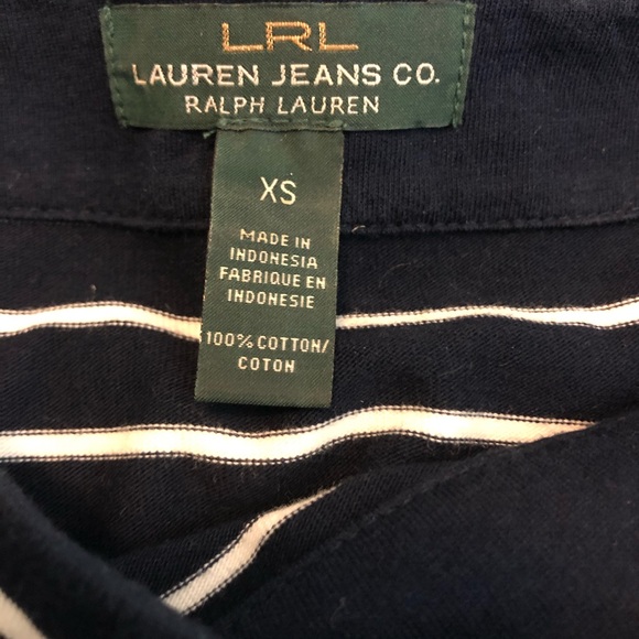 Women’s Lauren Jeans Co stripe dress size XS 💕! - Picture 4 of 7